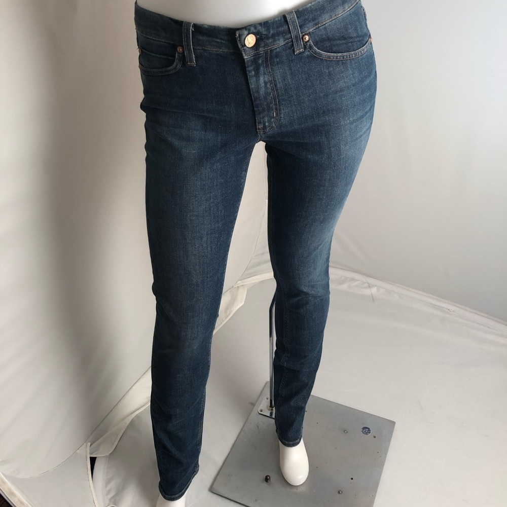 Anthropologie MiH Boston high rise slim blue jeans